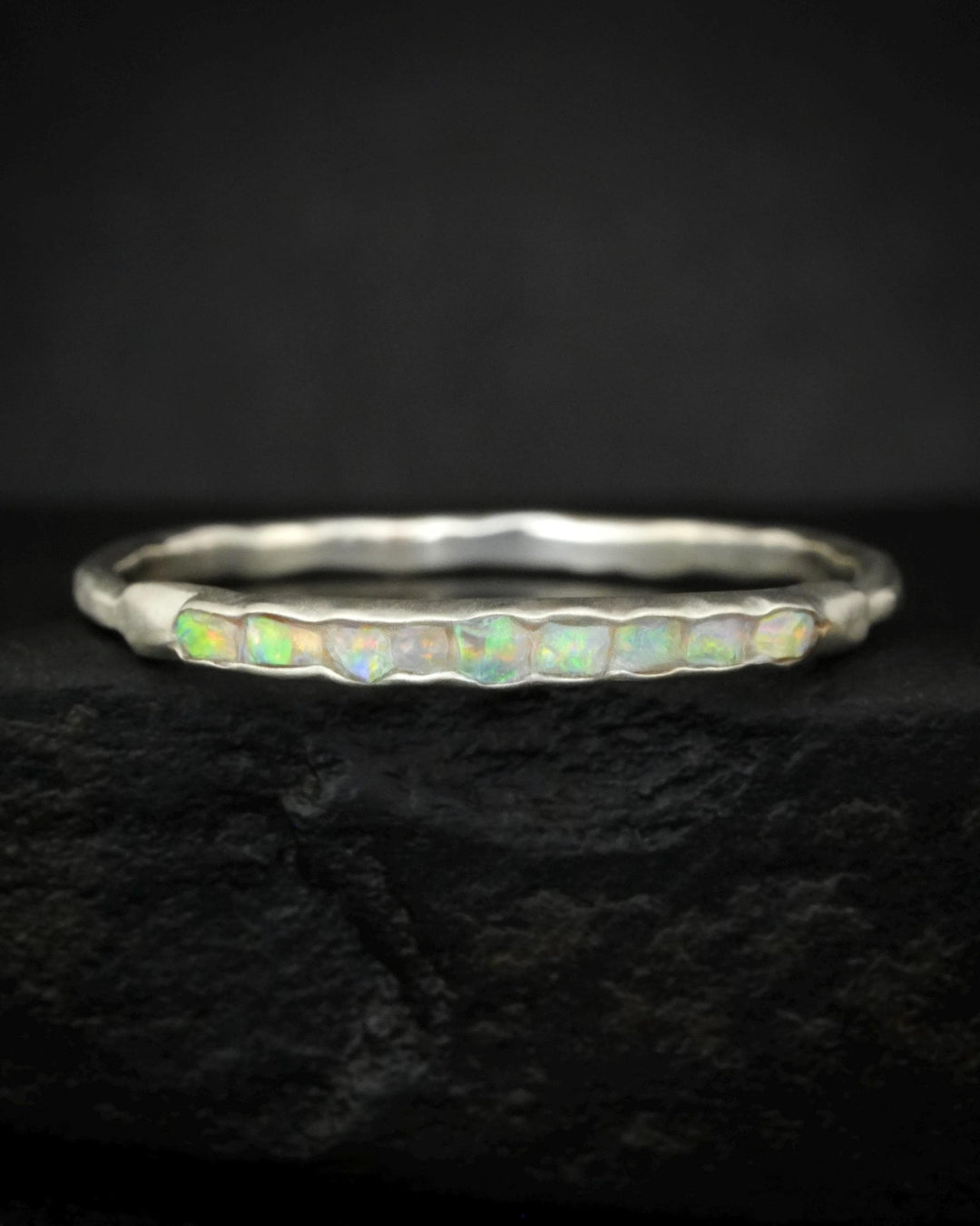 Raw Australian Opal Ring