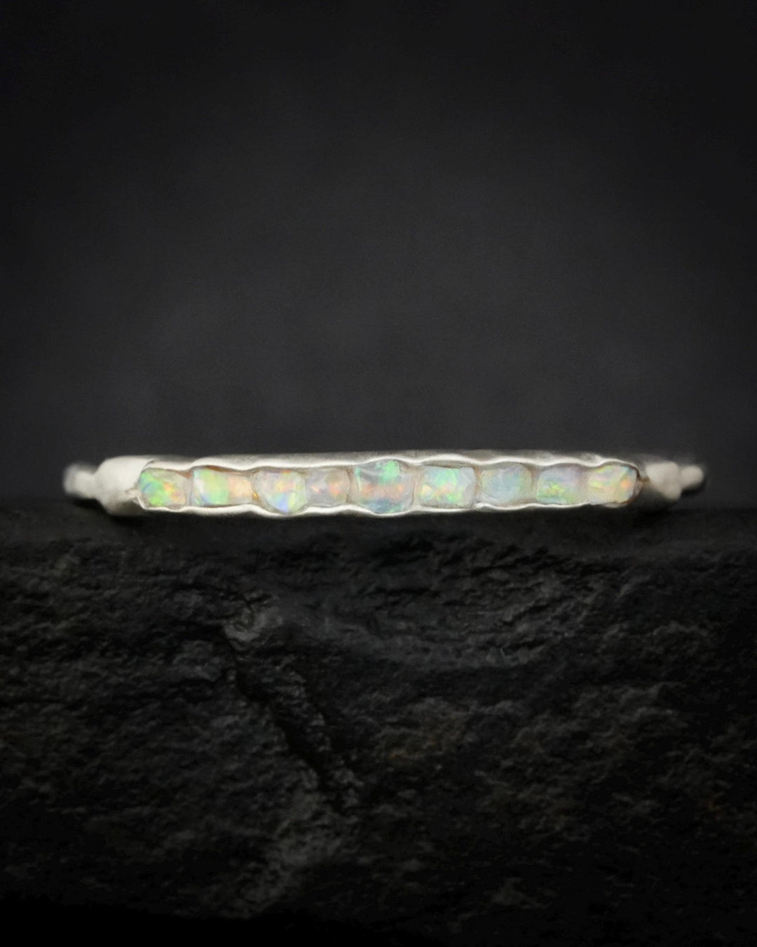 Raw Australian Opal Ring