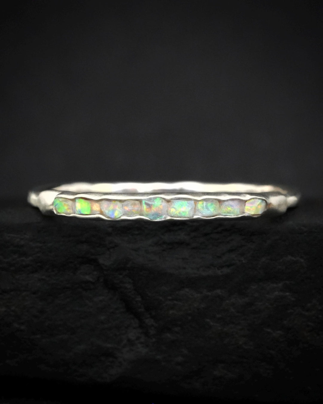 Raw Australian Opal Ring