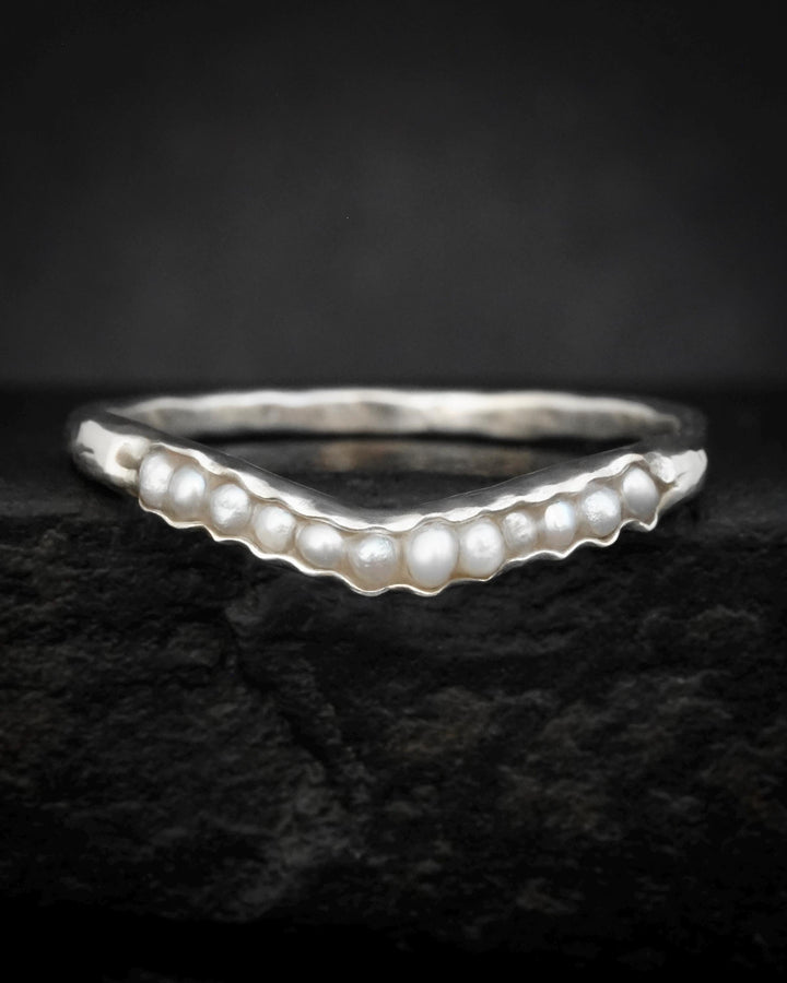 Pearl Wave Ring