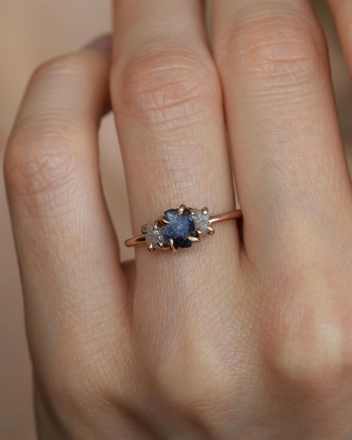 Sapphire and Diamond Ring