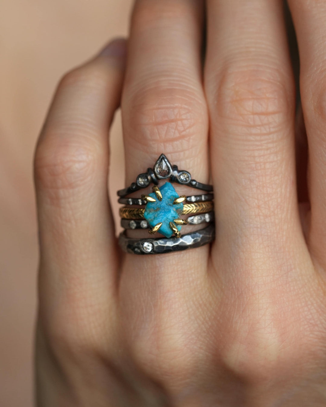 Sleeping Beauty Turquoise Ring