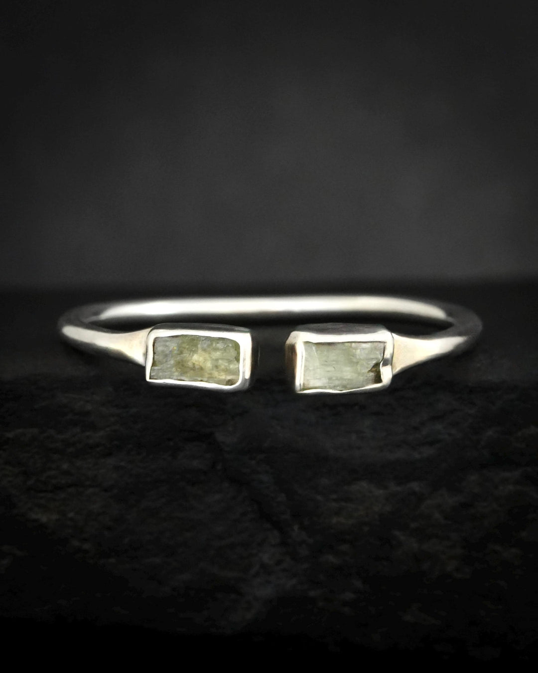 Adjustable Green Kyanite Ring