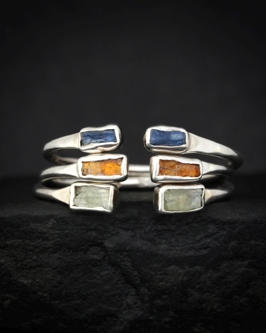 Adjustable Green Kyanite Ring
