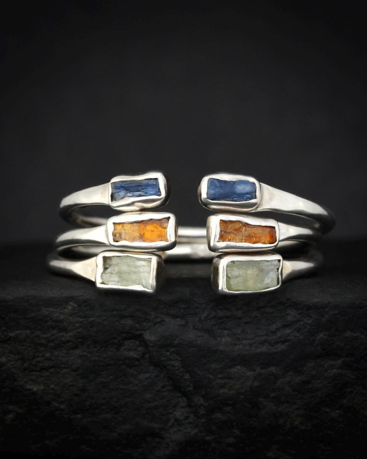 Adjustable Green Kyanite Ring