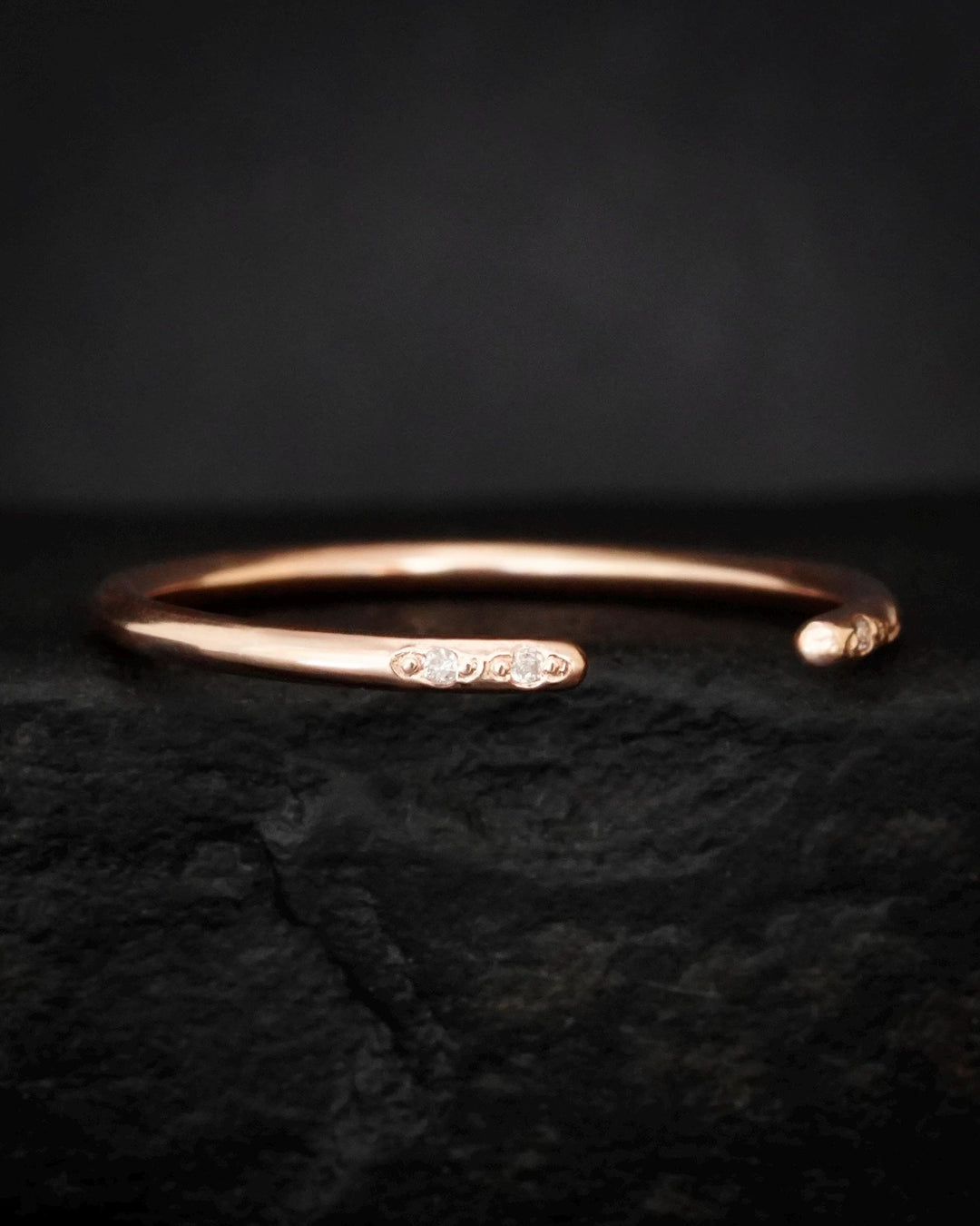 Adjustable Diamond Spacer Ring