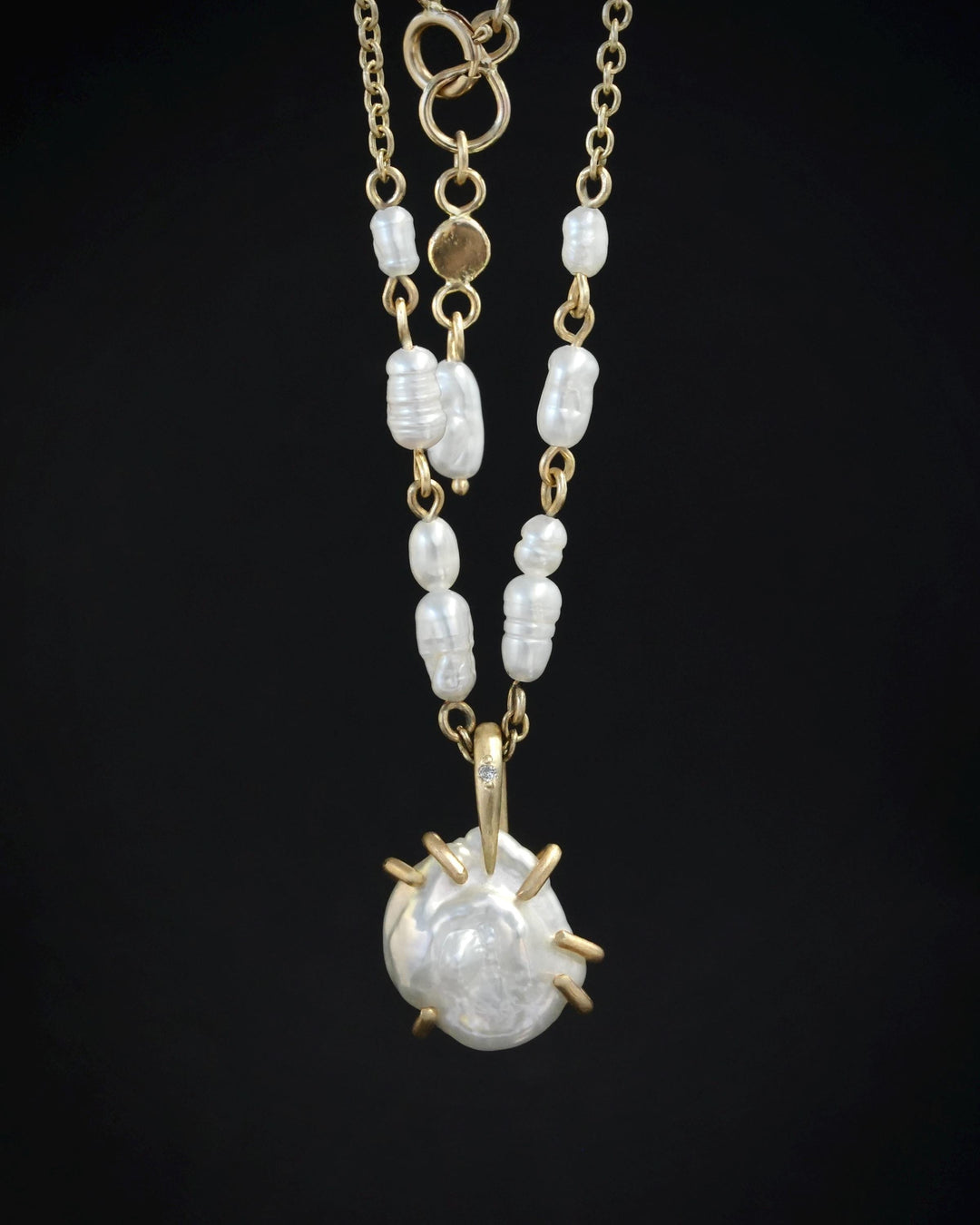 White Pearl Necklace