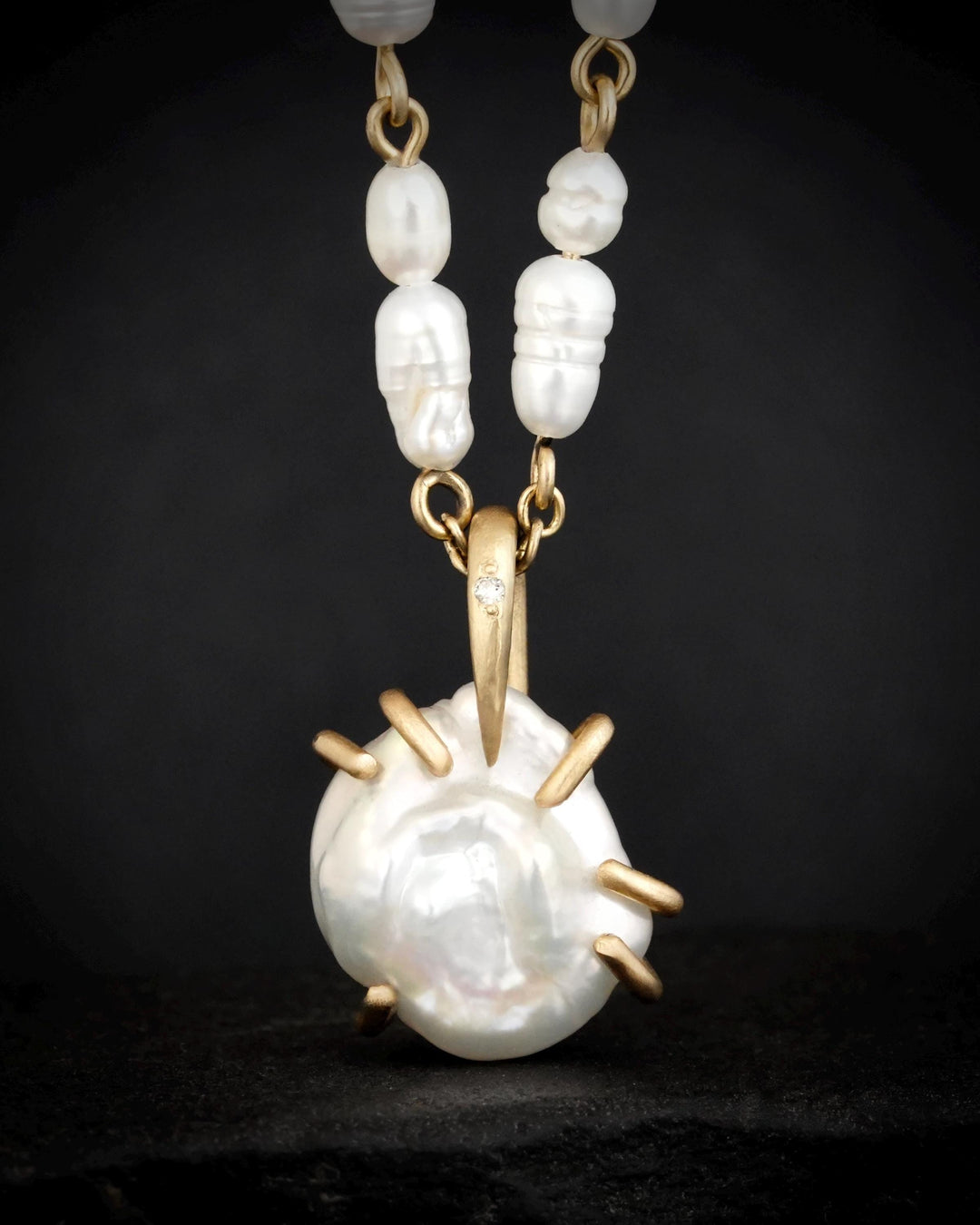 White Pearl Necklace