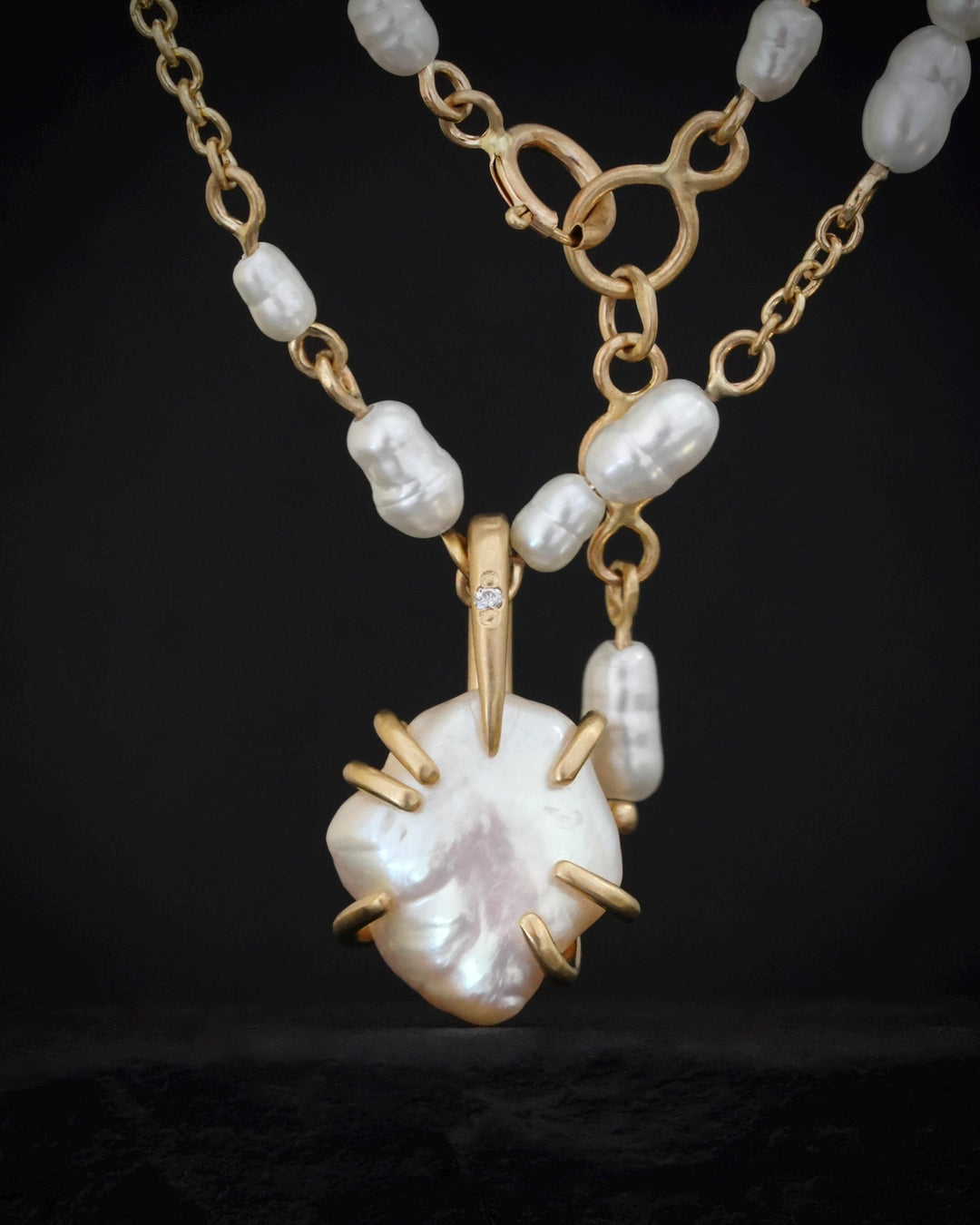 White Pearl Necklace