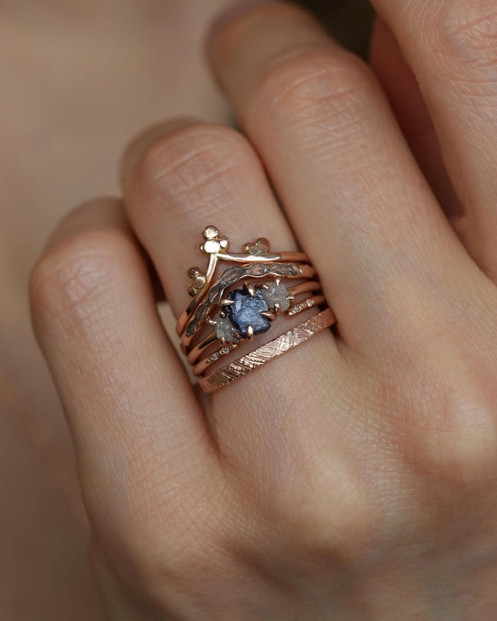 Sapphire and Diamond Ring