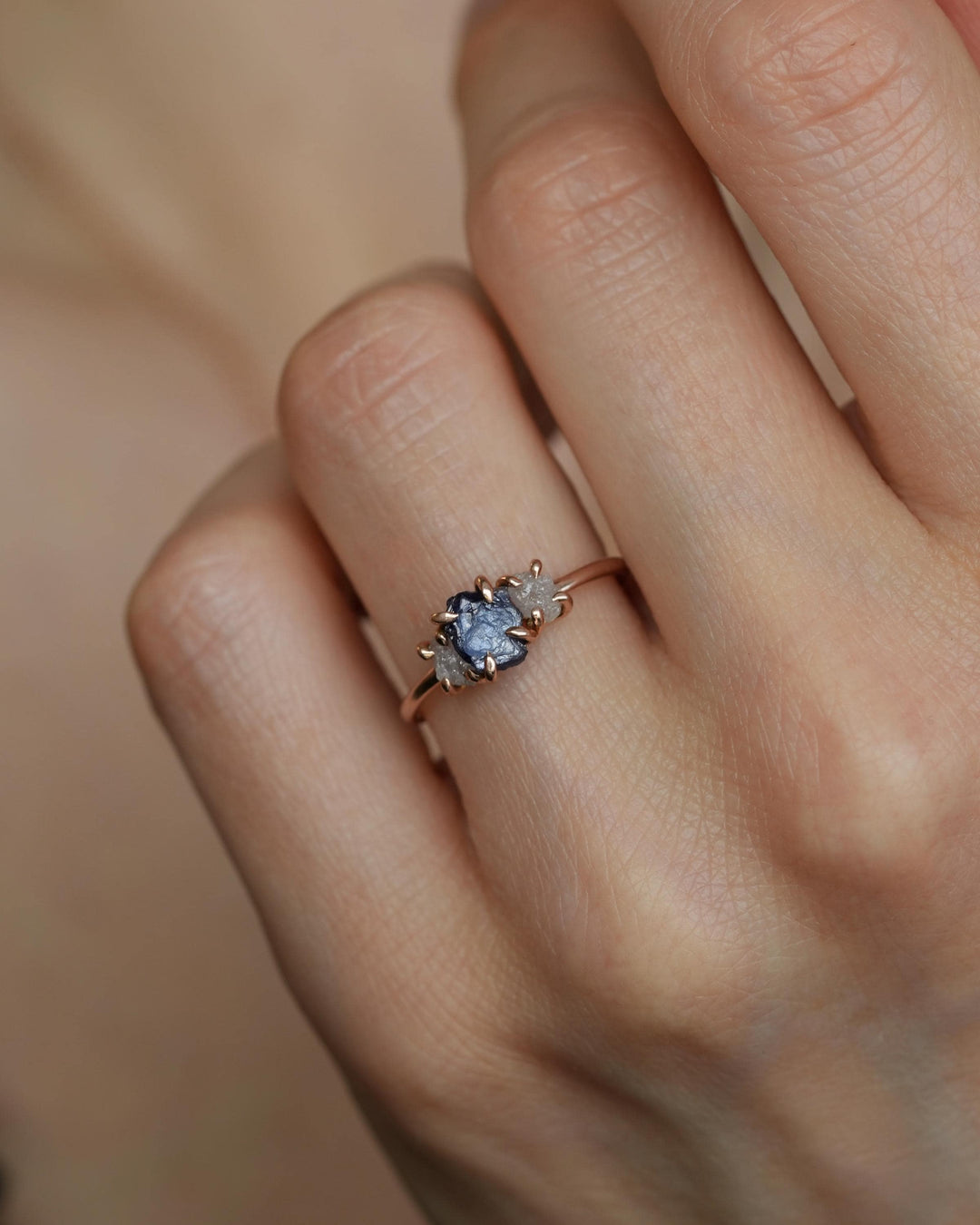 Sapphire and Diamond Ring