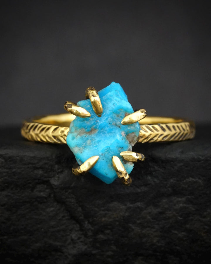 Sleeping Beauty Turquoise Ring