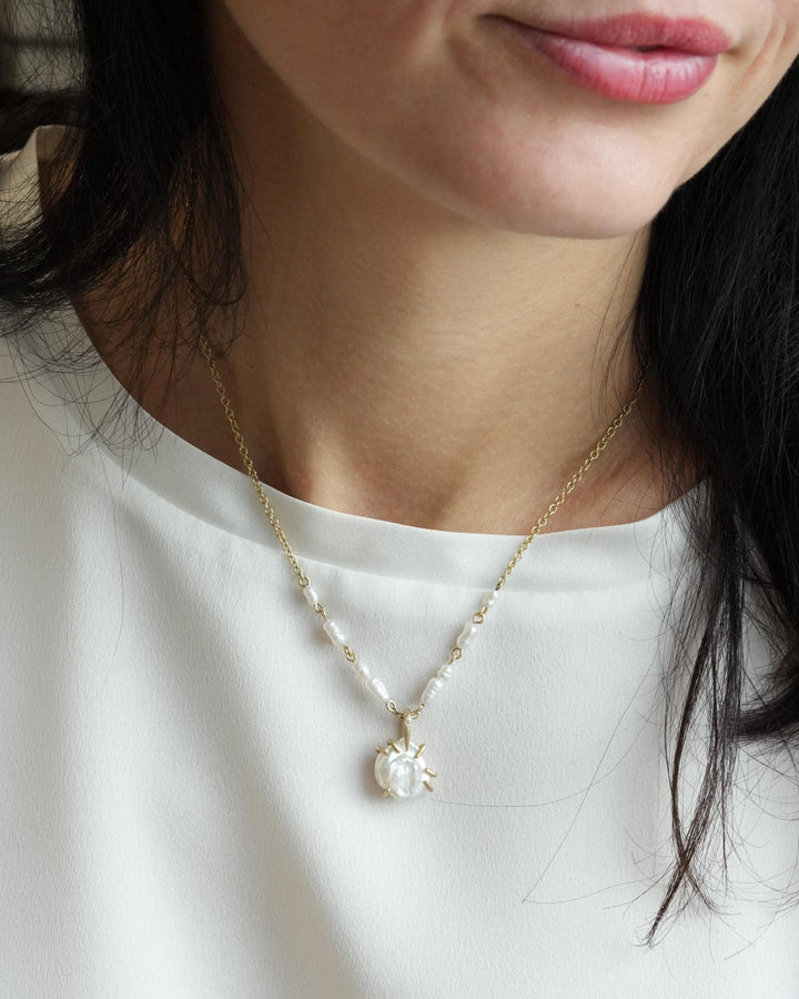 White Pearl Necklace
