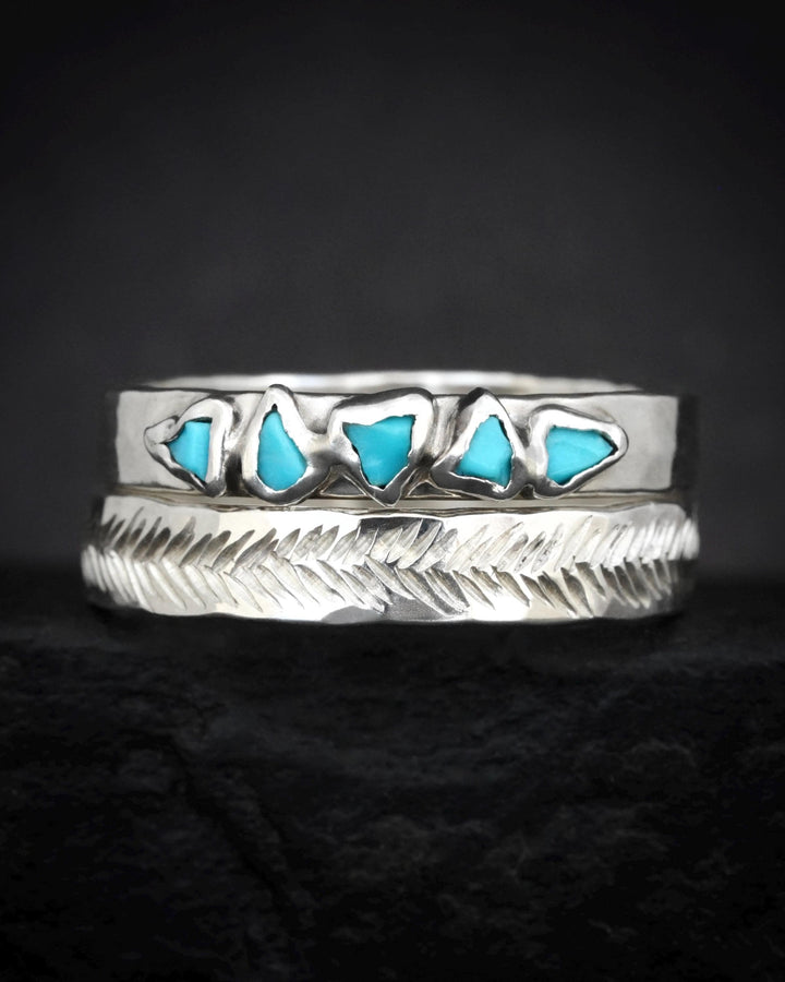 3mm Silver Feather Textured Band. Solid Gold or Silver Hand Engraved Organic Alternative Wedding Promise Everyday Ring