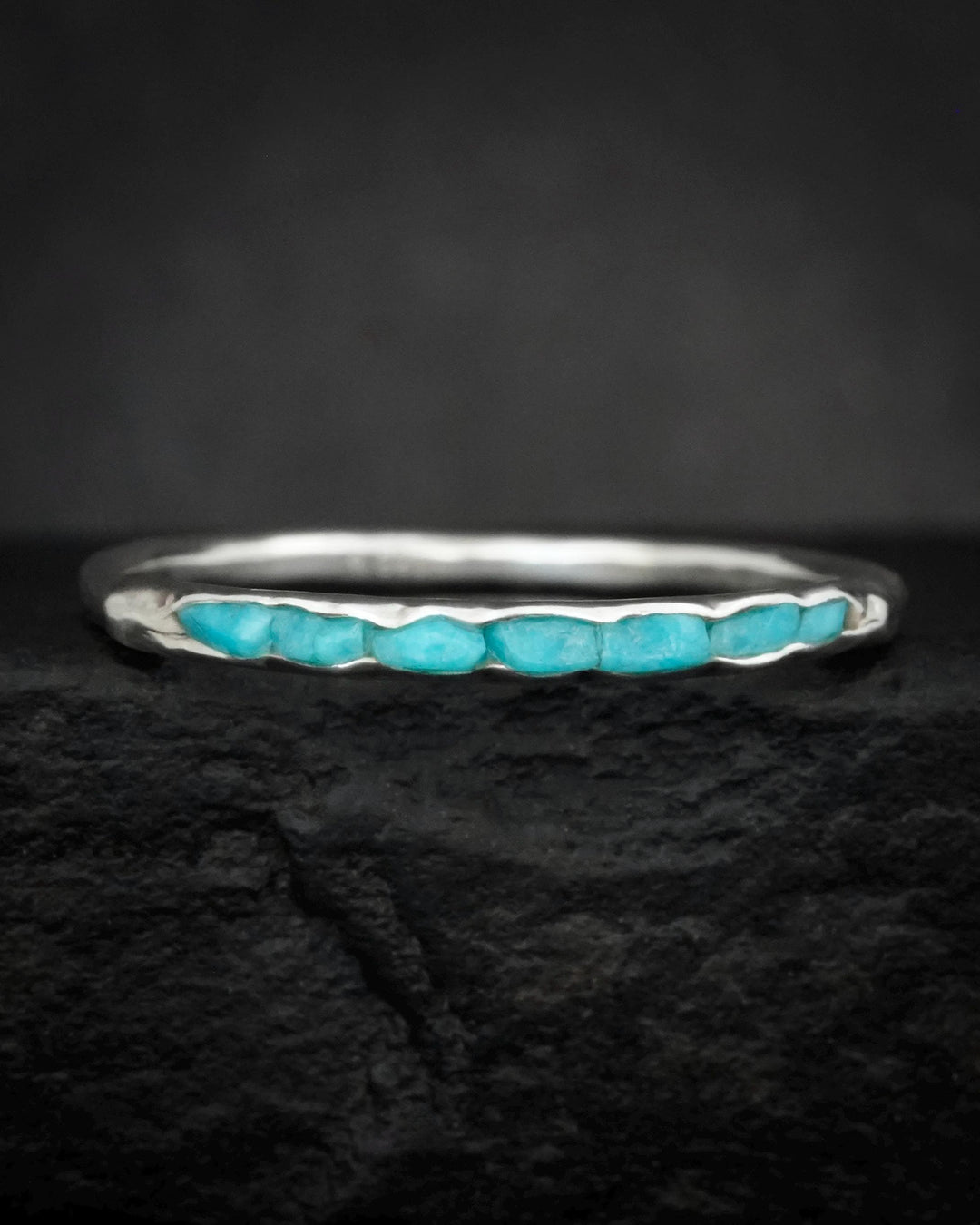 Sleeping Beauty Turquoise Band Ring