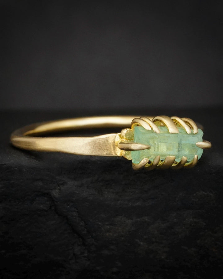 Emerald Crystal Ring