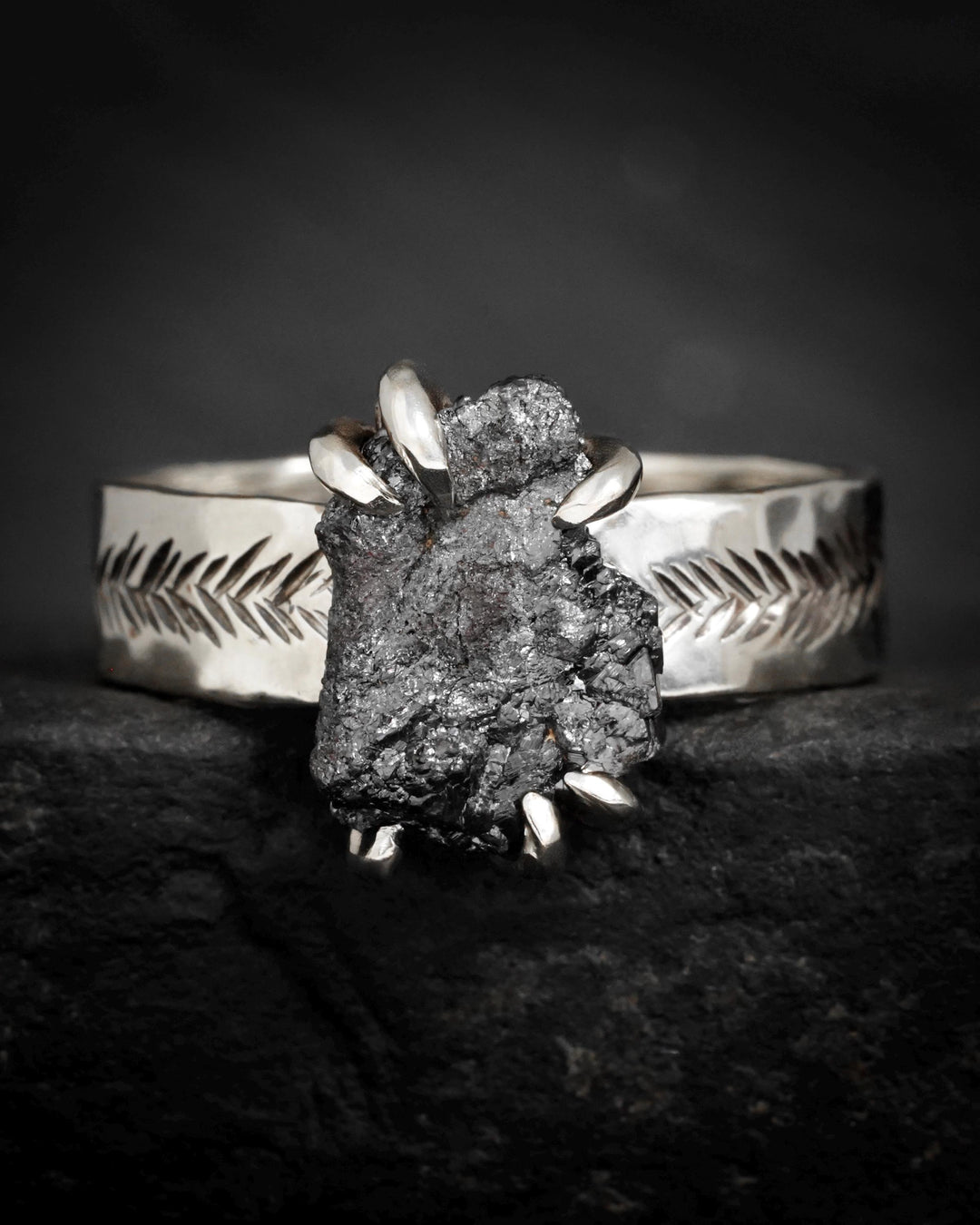 Black Diamond Ring