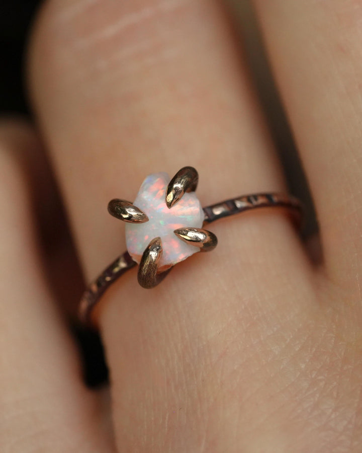 Australian Opal Ring US 5.5