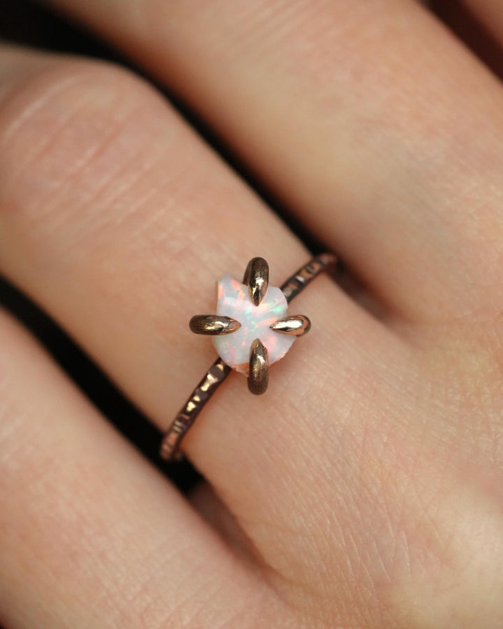Australian Opal Ring US 5.5