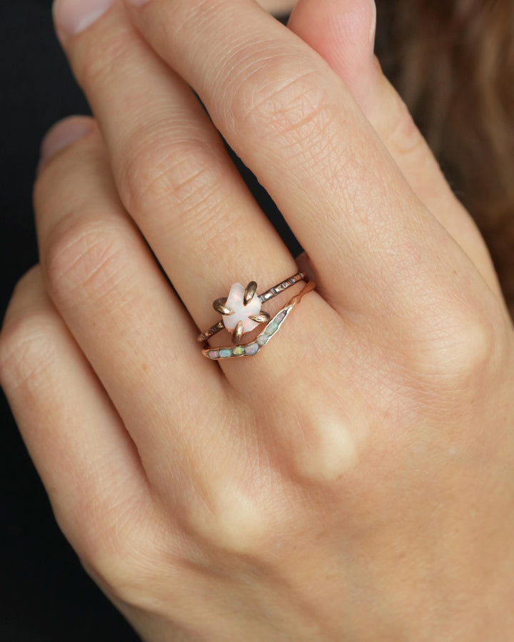 Australian Opal Ring US 5.5