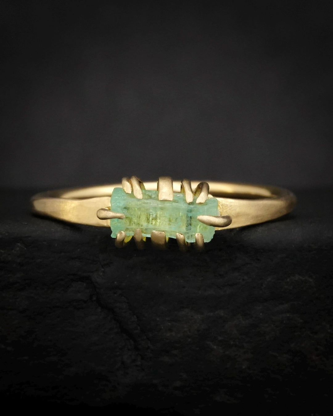 Emerald Crystal Ring