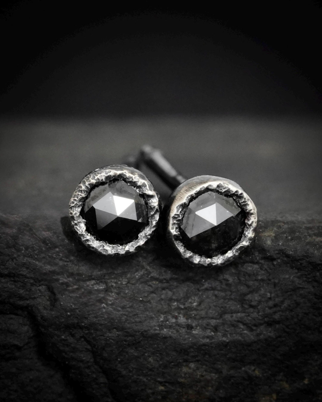 Black Diamond Studs