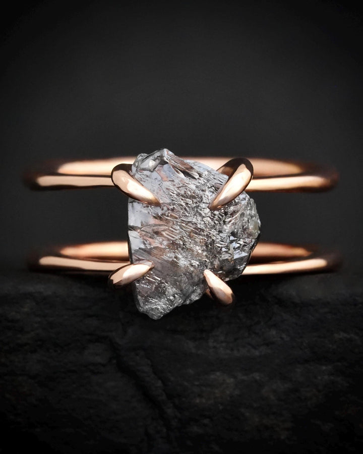 Raw Diamond Ring
