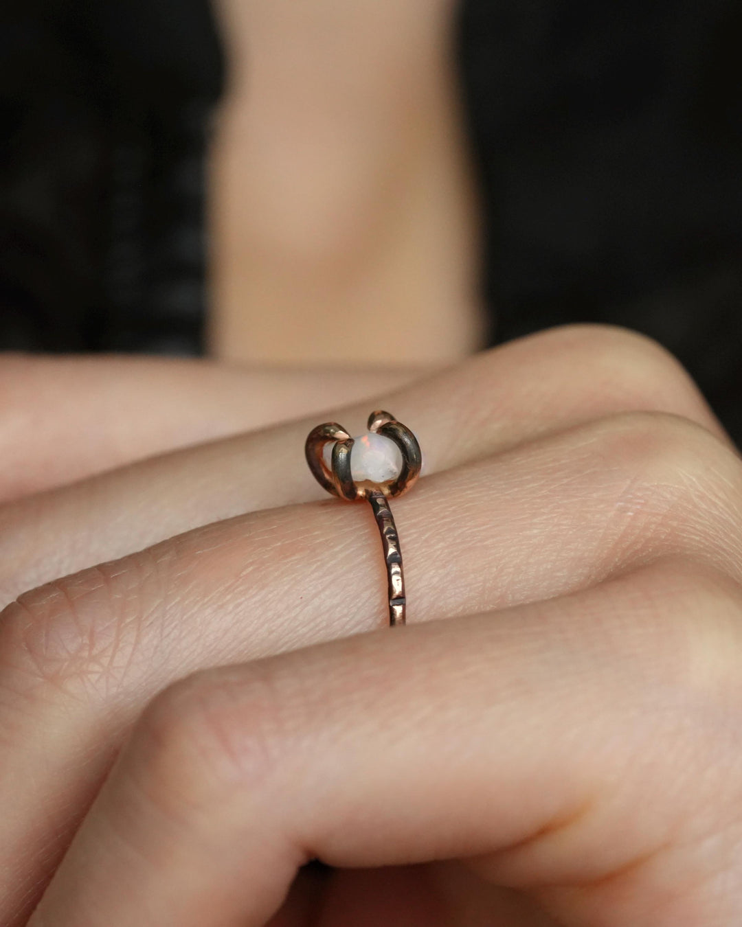 Australian Opal Ring US 5.5