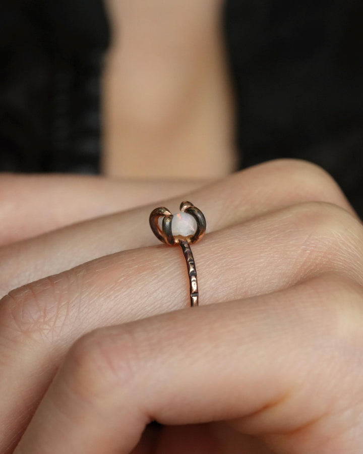Australian Opal Ring US 5.5