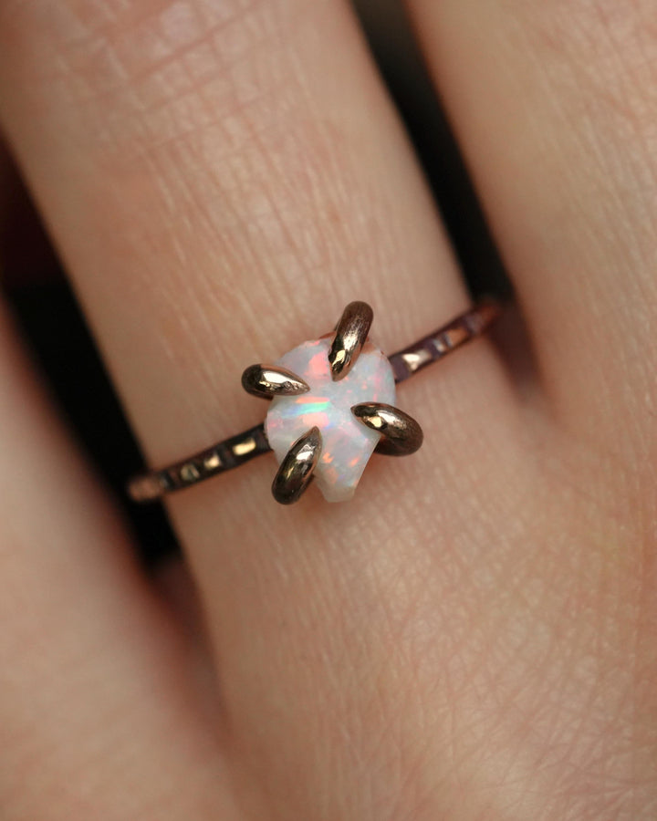 Australian Opal Ring US 5.5