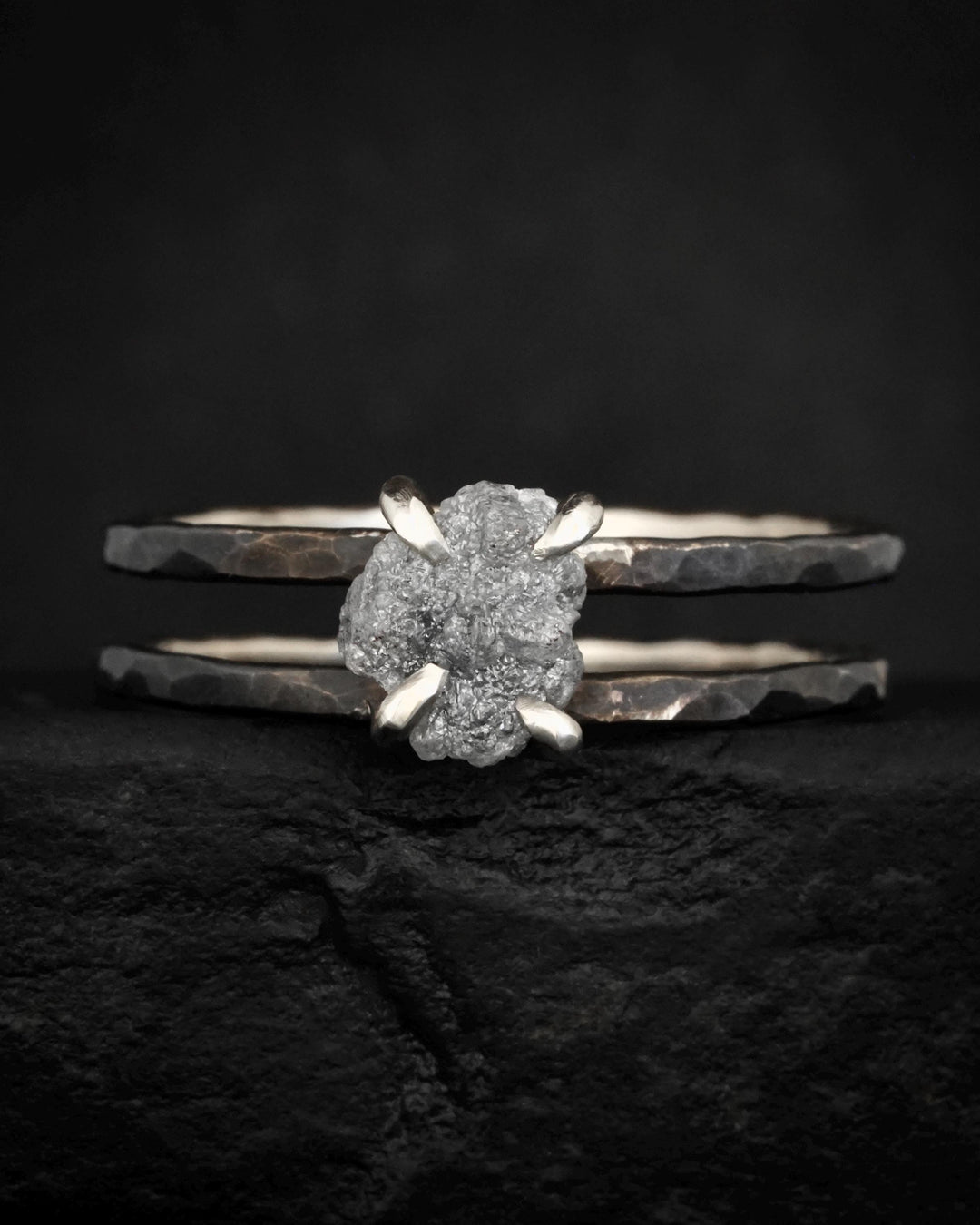 Grey Diamond Ring US 9
