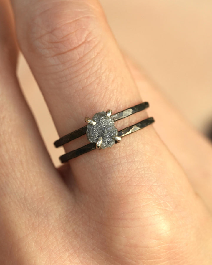Grey Diamond Ring US 9