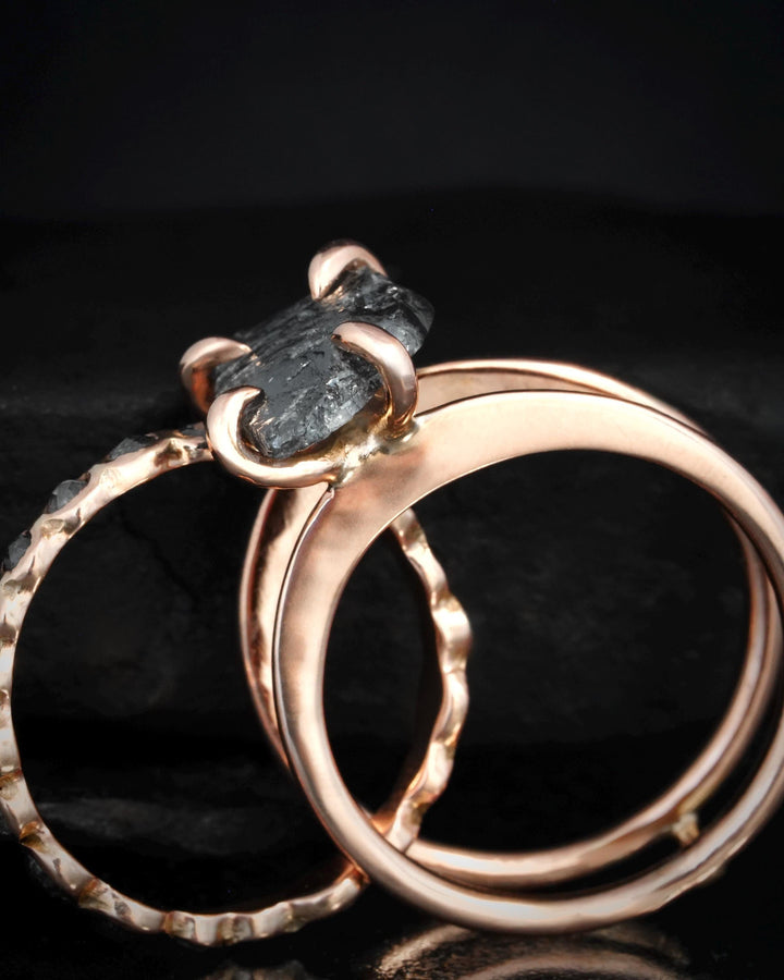 Raw Diamond Ring