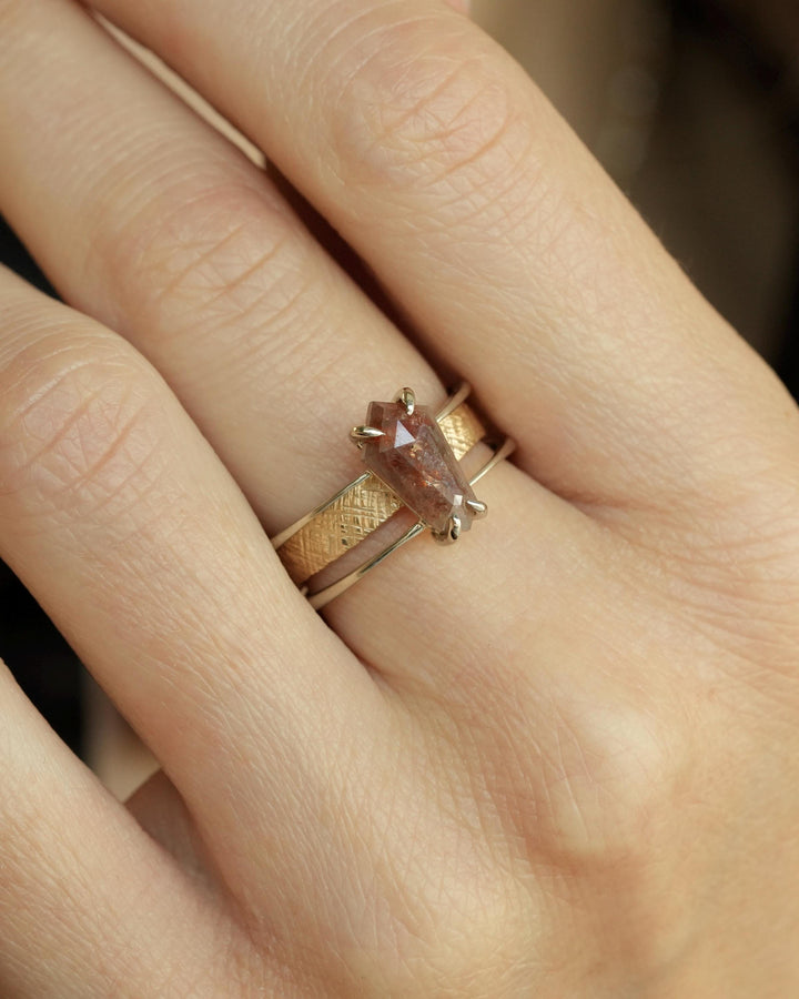 Red Kite Diamond Ring US 7.25