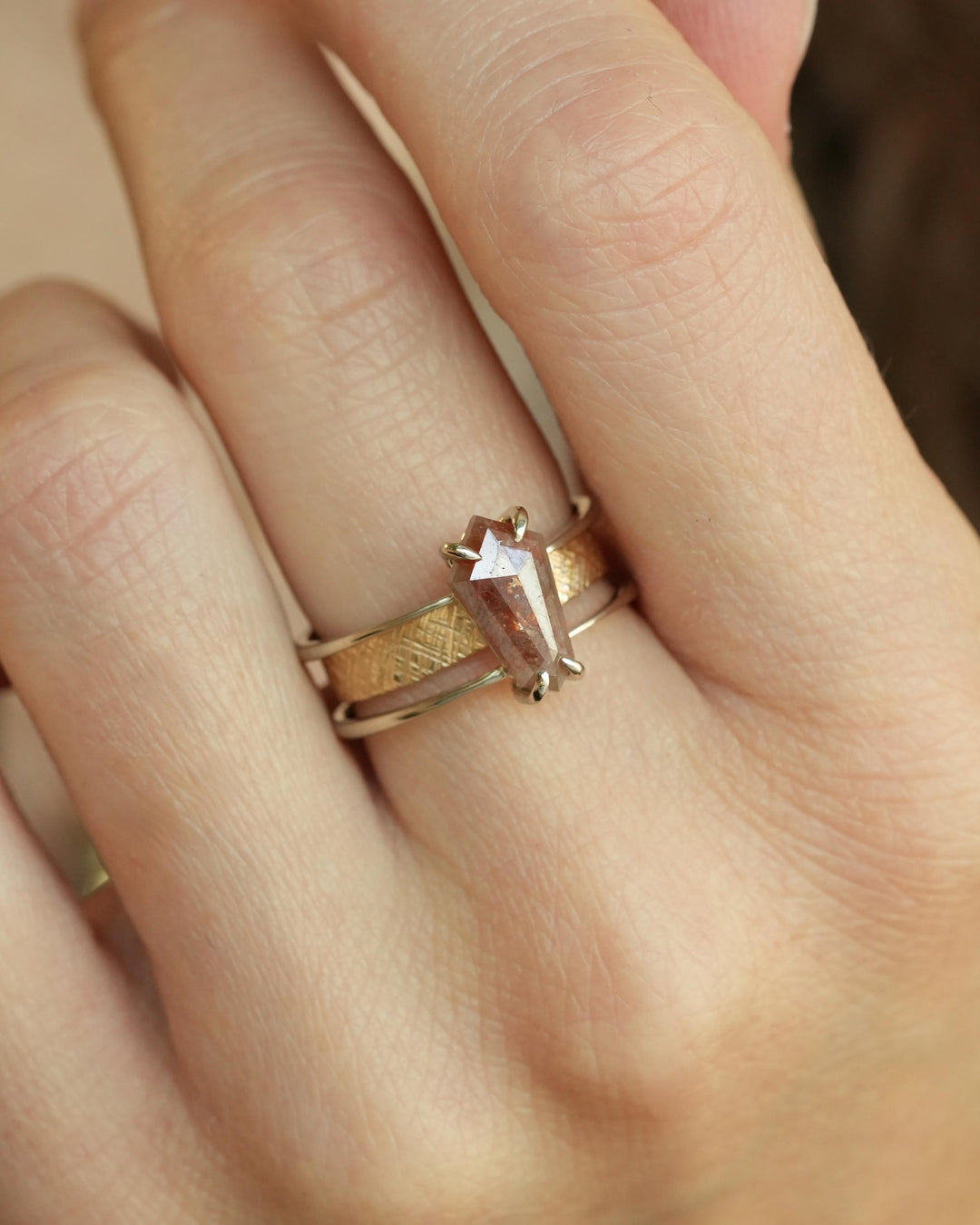 Red Kite Diamond Ring US 7.25