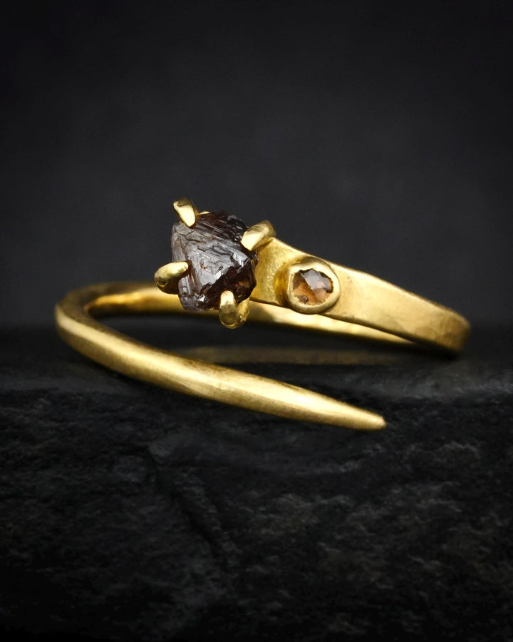 Brown Diamond Ring