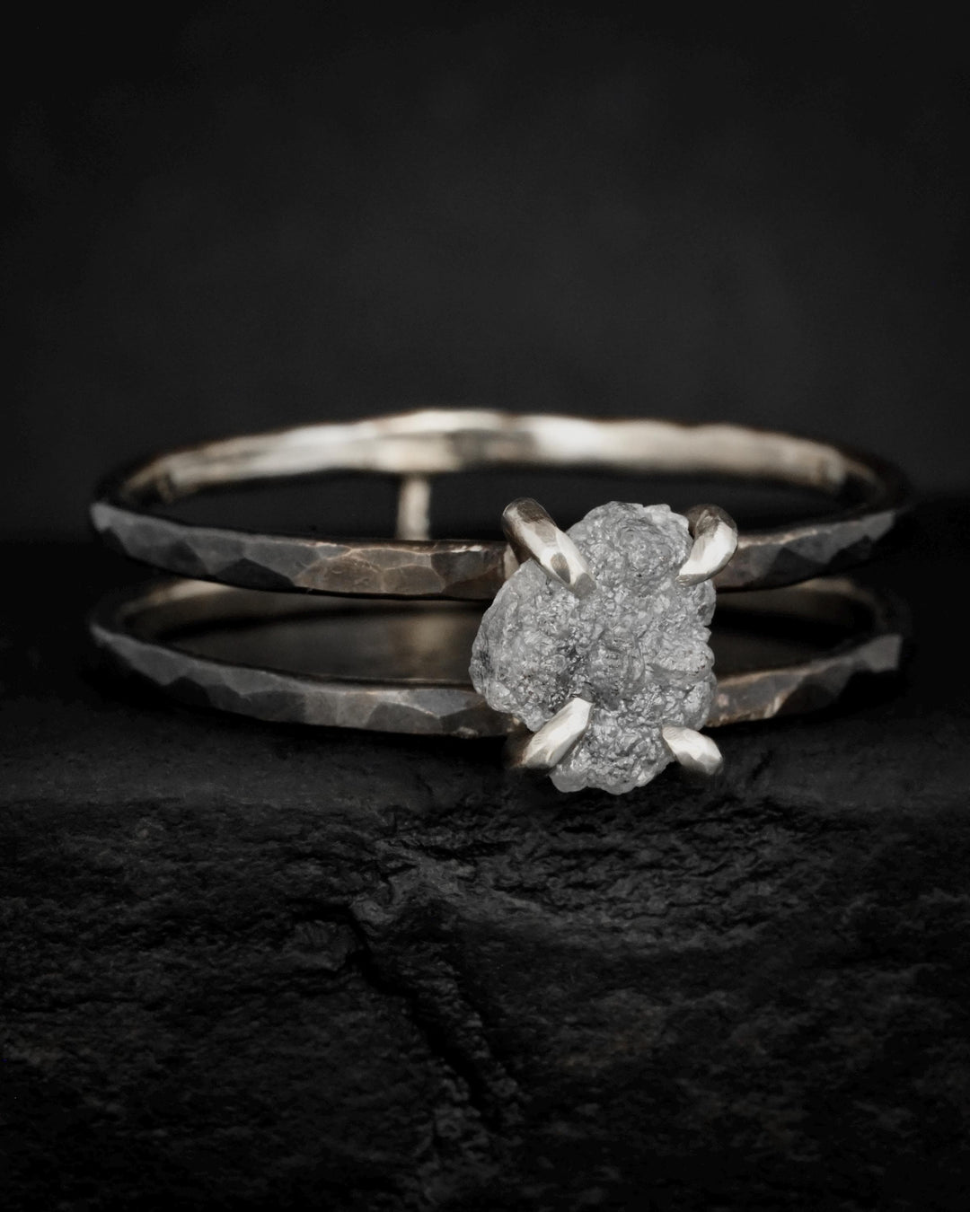 Grey Diamond Ring US 9