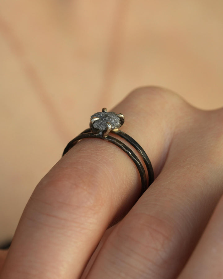 Grey Diamond Ring US 9