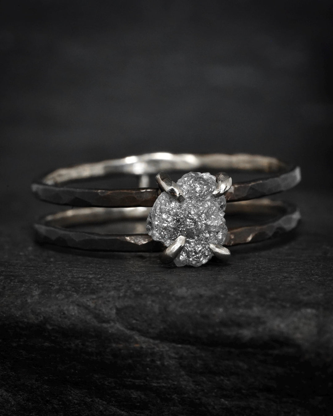 Grey Diamond Ring US 9