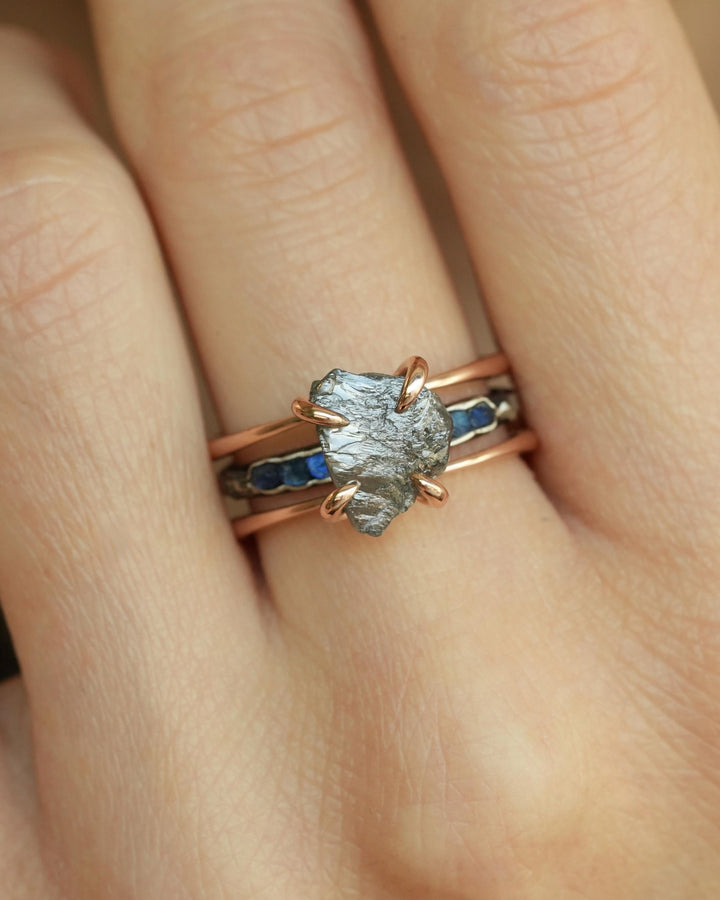 Raw Diamond Ring
