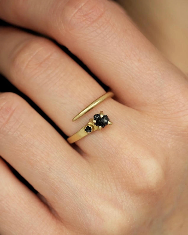 Black Diamond Ring