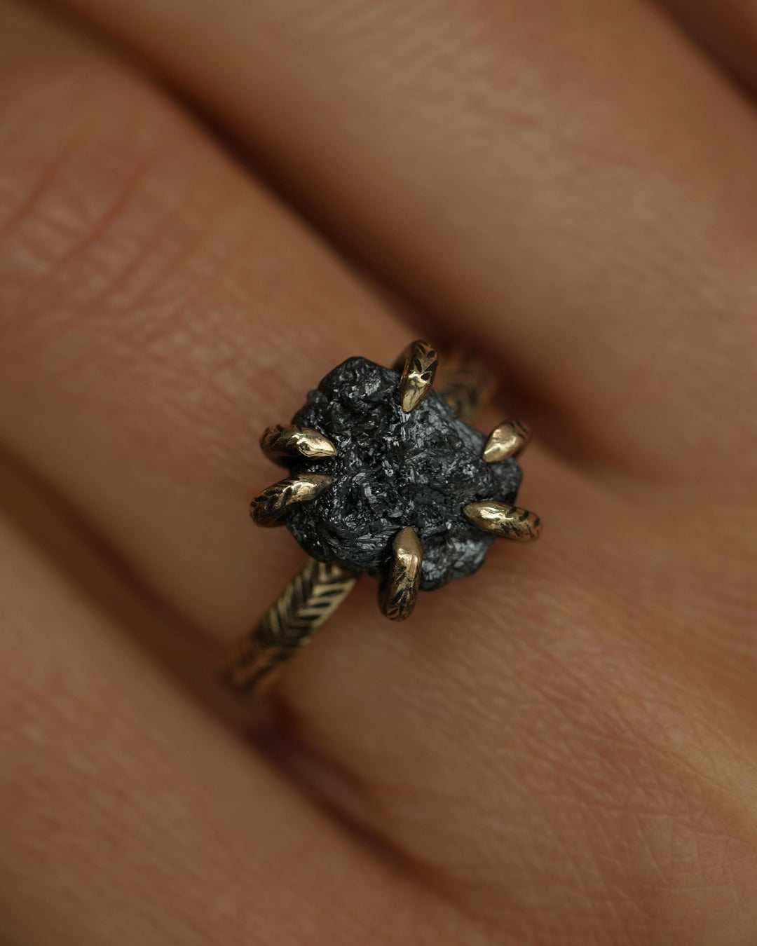 Black Diamond Ring