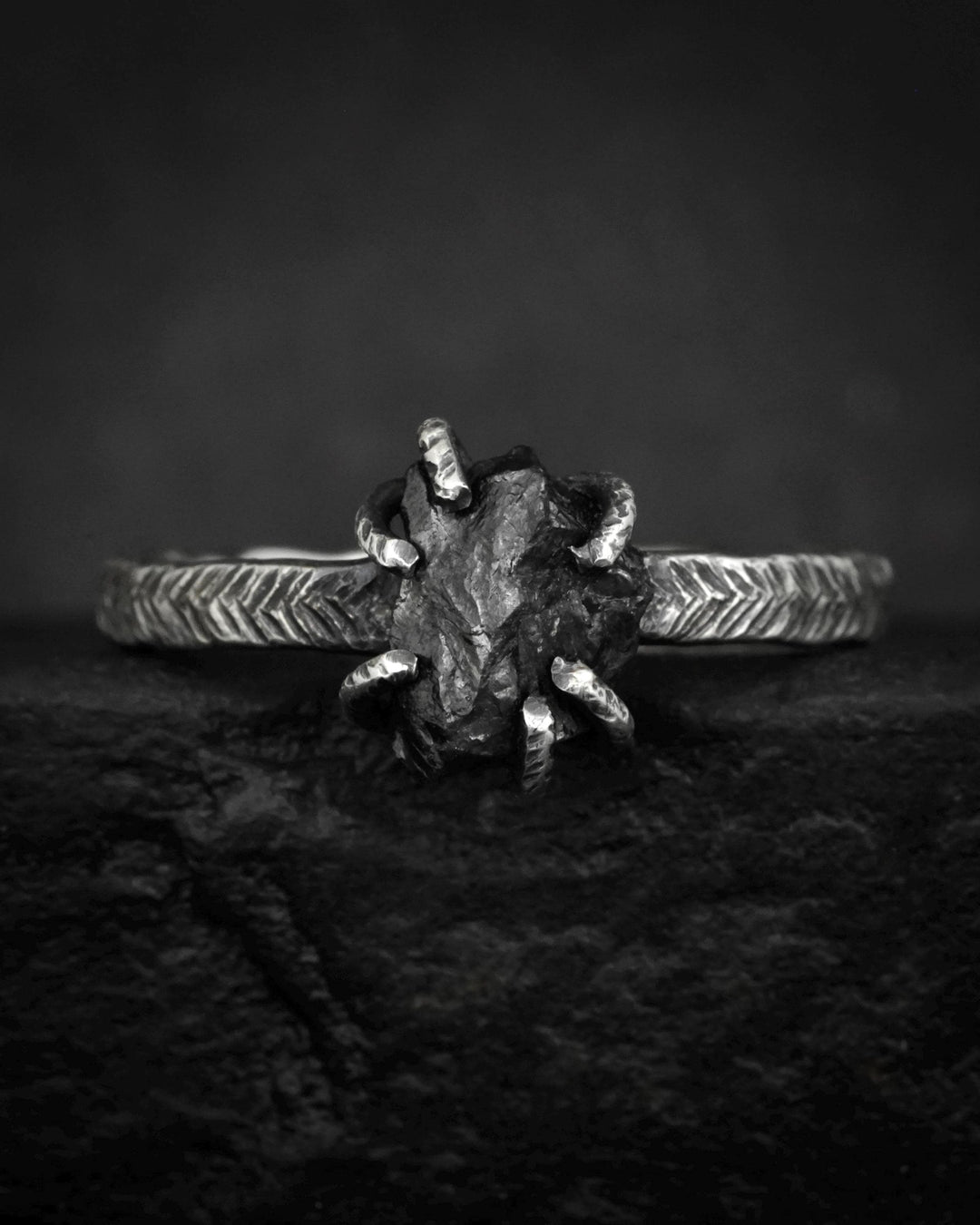 Black Diamond Ring Set