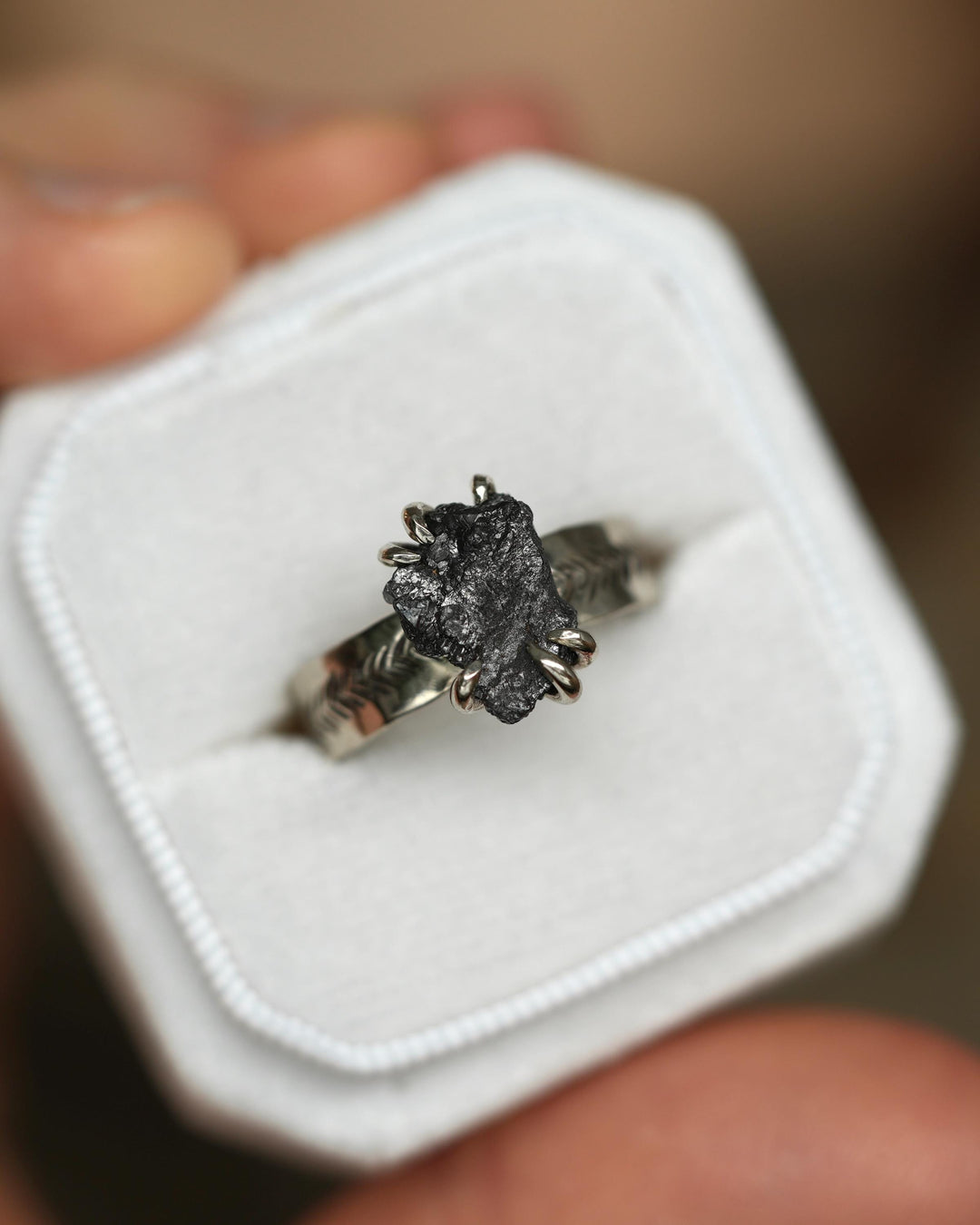 Black Diamond Ring