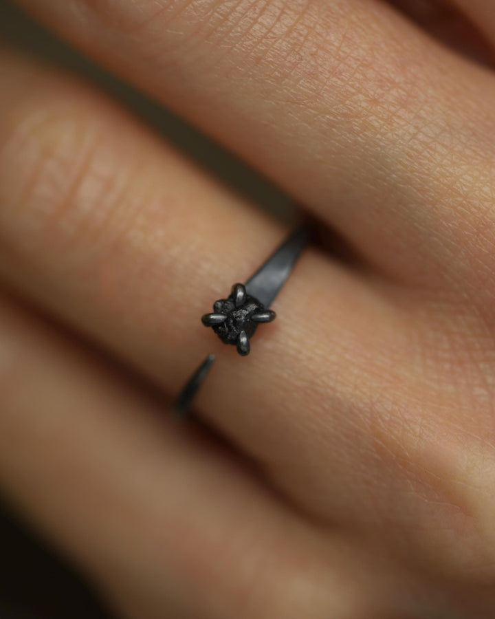 Black Diamond Ring