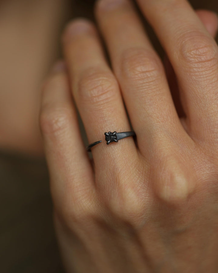 Black Diamond Ring