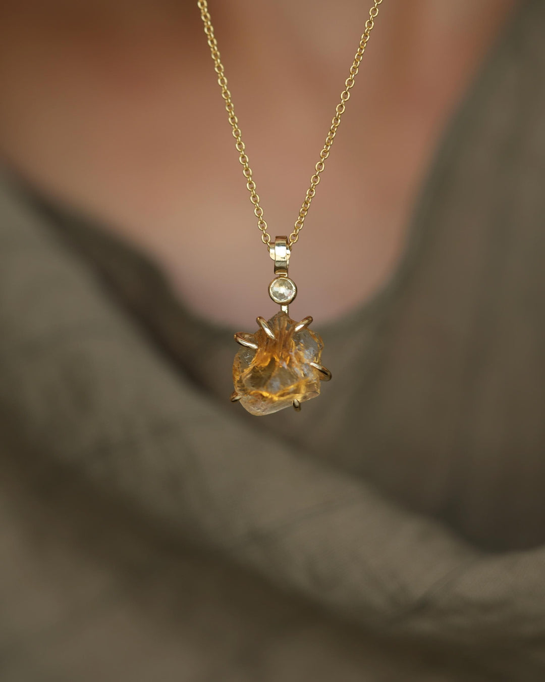 Citrine Necklace