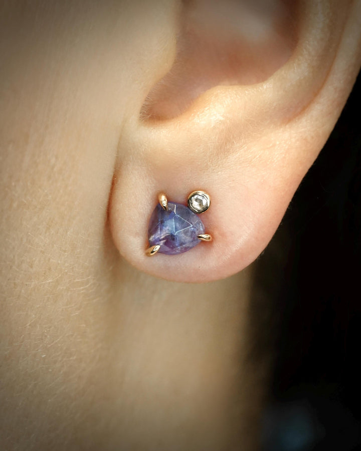 Tanzanite Studs