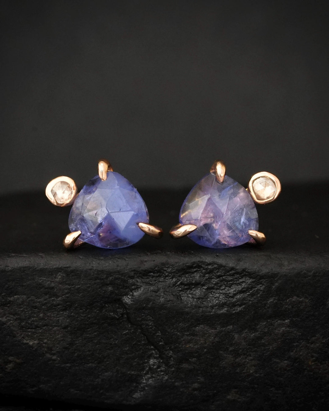 Tanzanite Studs
