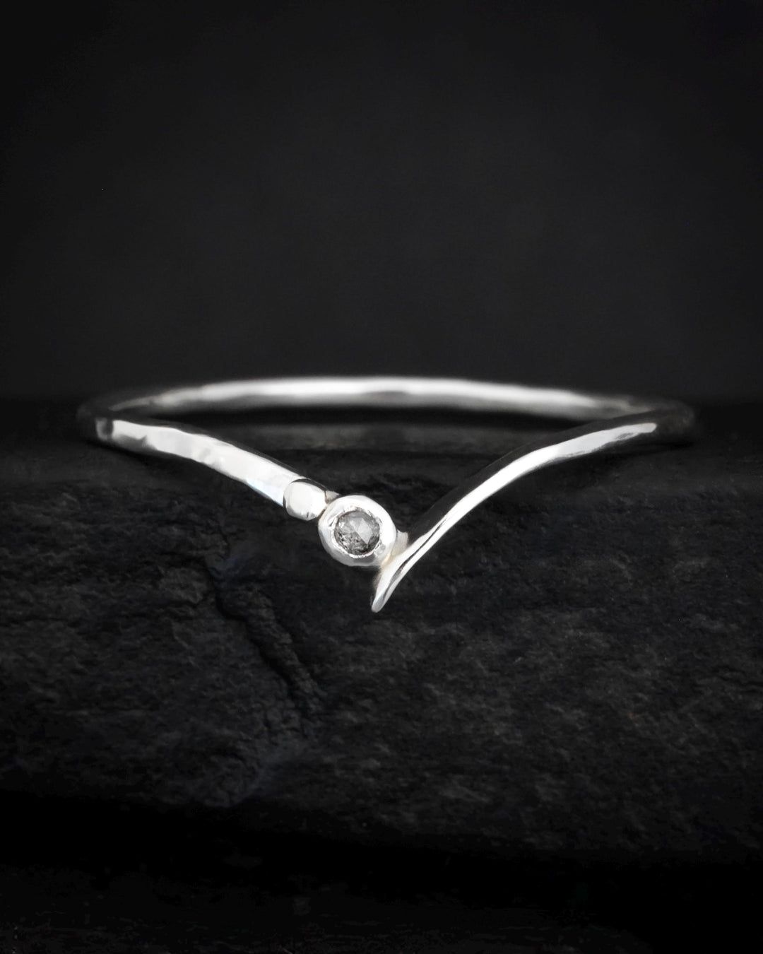 Black Diamond Ring Set